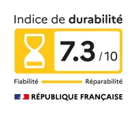 Télé led 55'' LG 55QNED85T6C - Indice de durabilité