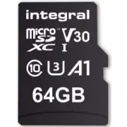 Cartes micro sd INTEGRAL INMSDX64G-100V30