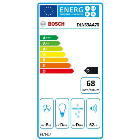 Groupe filtrant BOSCH DLN 53 AA 70 - 6